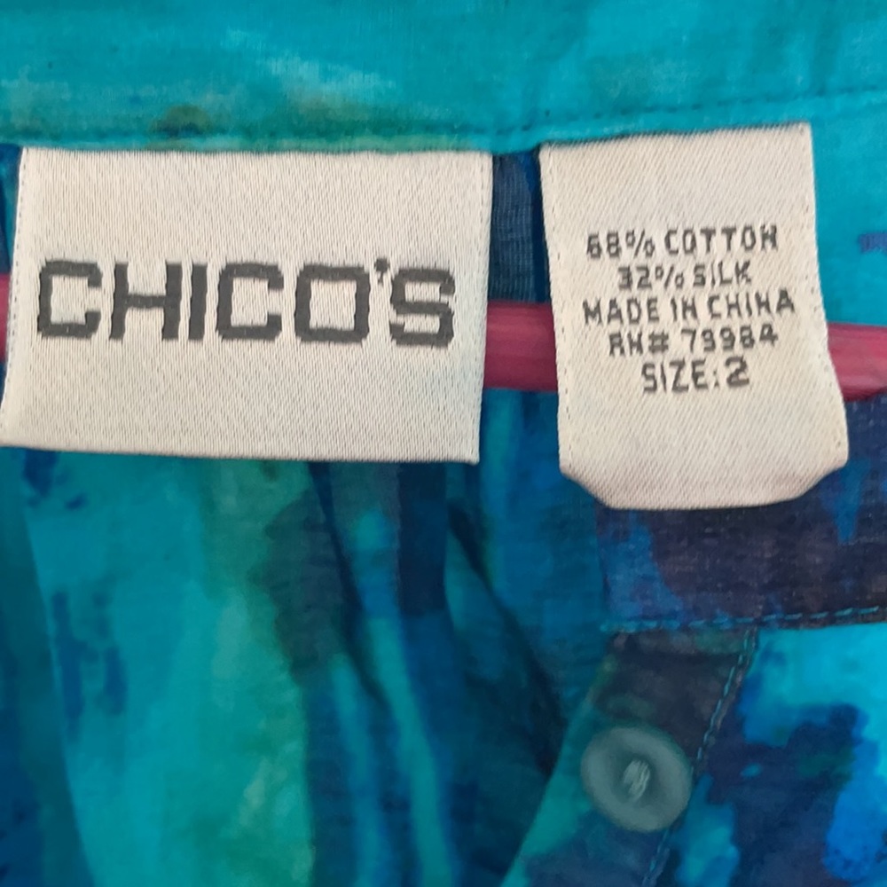 Chico’s sheer top - Picture 3 of 3
